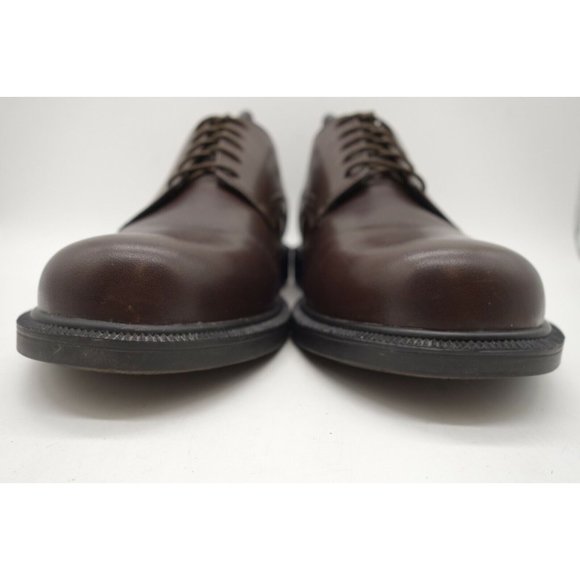 Dunham Logo Brown Leather Casual Lace Up Waterproof Oxfords Shoes Men\'s 9.5 EE main image 9